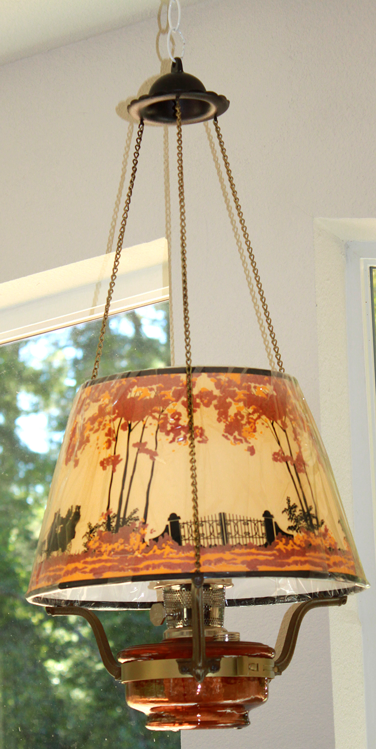Aladdin model B chain hanging lamp